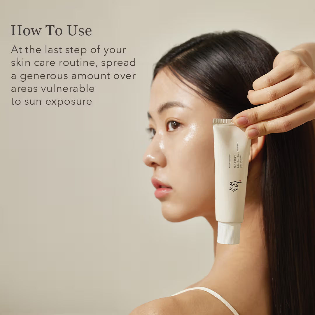 Beauty Of Joseon Relief Sunscreen Rice + Probiotics SPF 50+ PA++++ Bestseller Korean Sunscreen (50 ml)