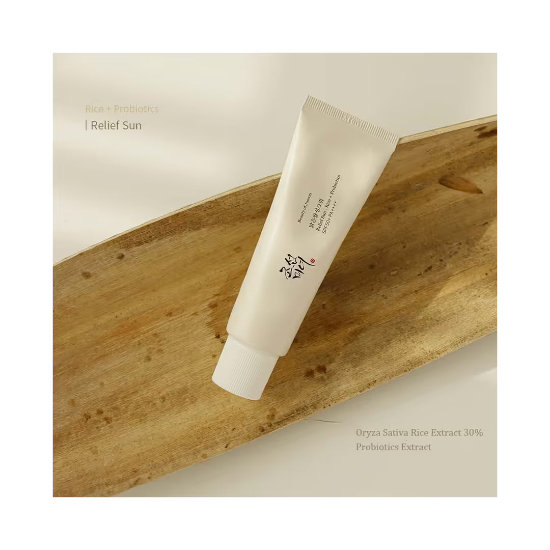 Beauty Of Joseon Relief Sunscreen Rice + Probiotics SPF 50+ PA++++ Bestseller Korean Sunscreen (50 ml)